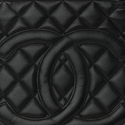 Chanel Caviar Quilted Medallion Tote Black 8 of 16