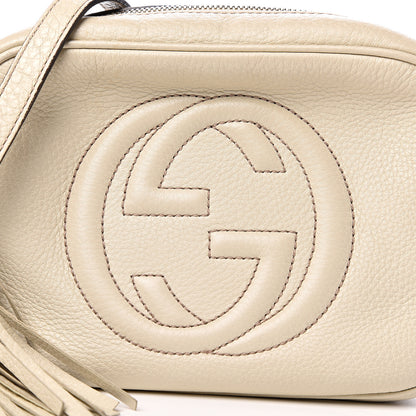 Gucci Pebbled Calfskin Small Soho Disco Bag Off White 12 of 12
