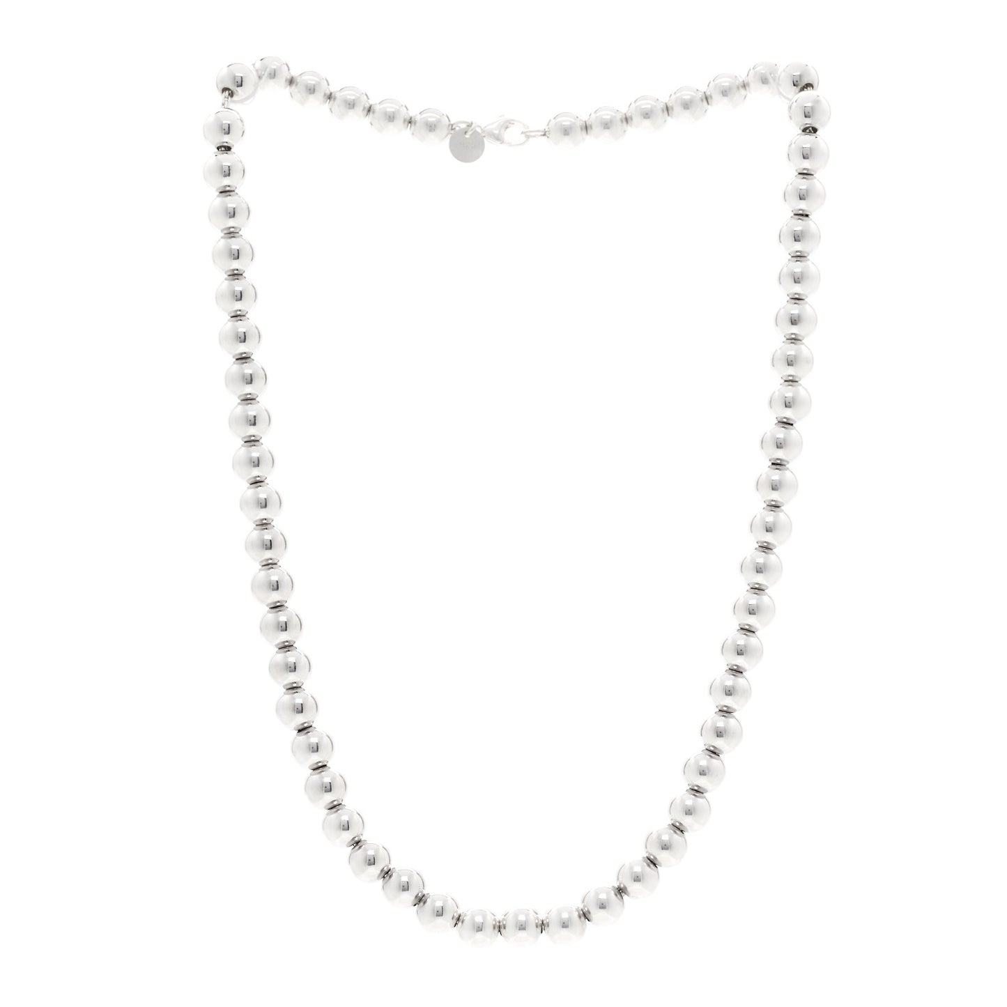 Sterling Silver 8mm Hardwear Ball Necklace