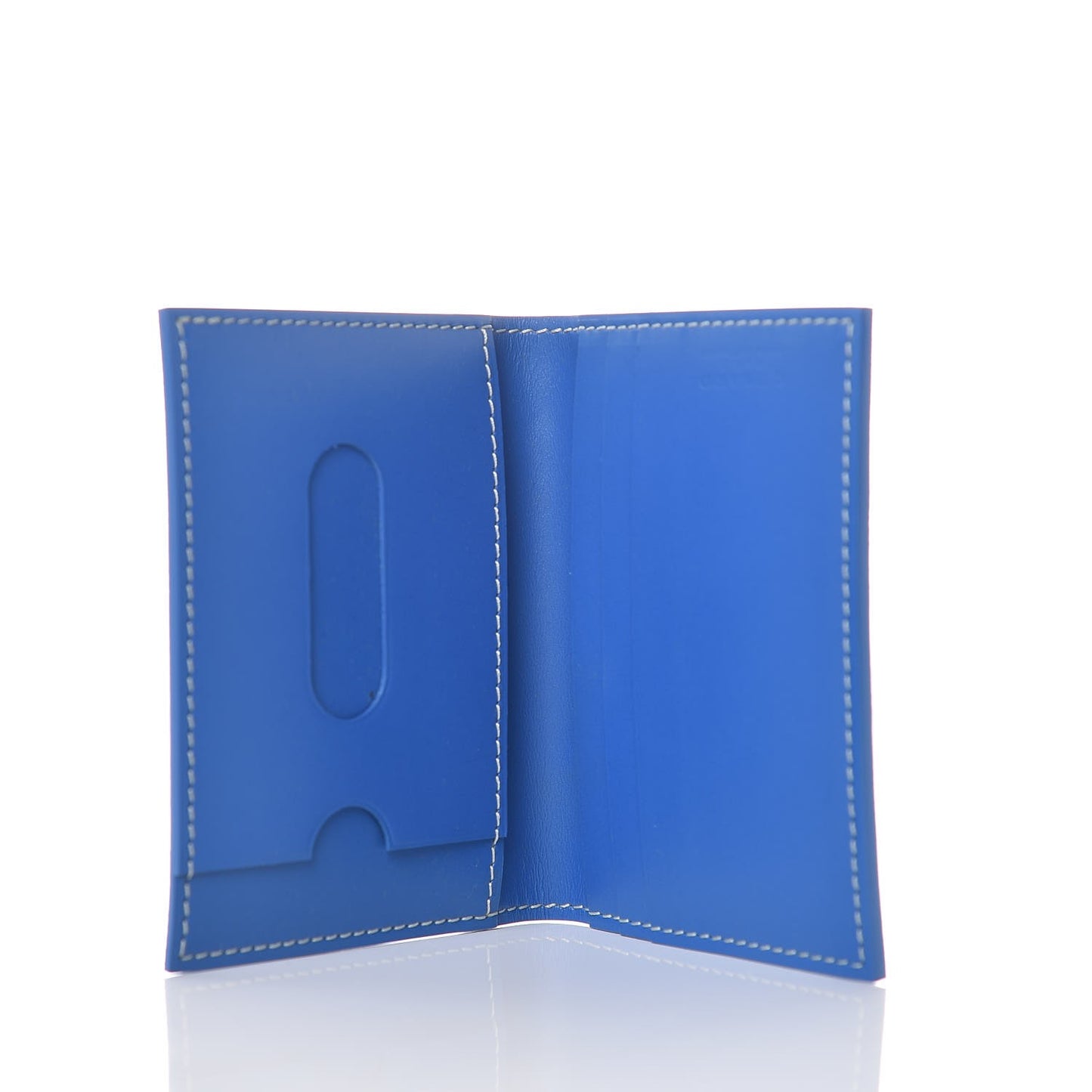 Goyardine Saint Marc Folding Card Case Sky Blue