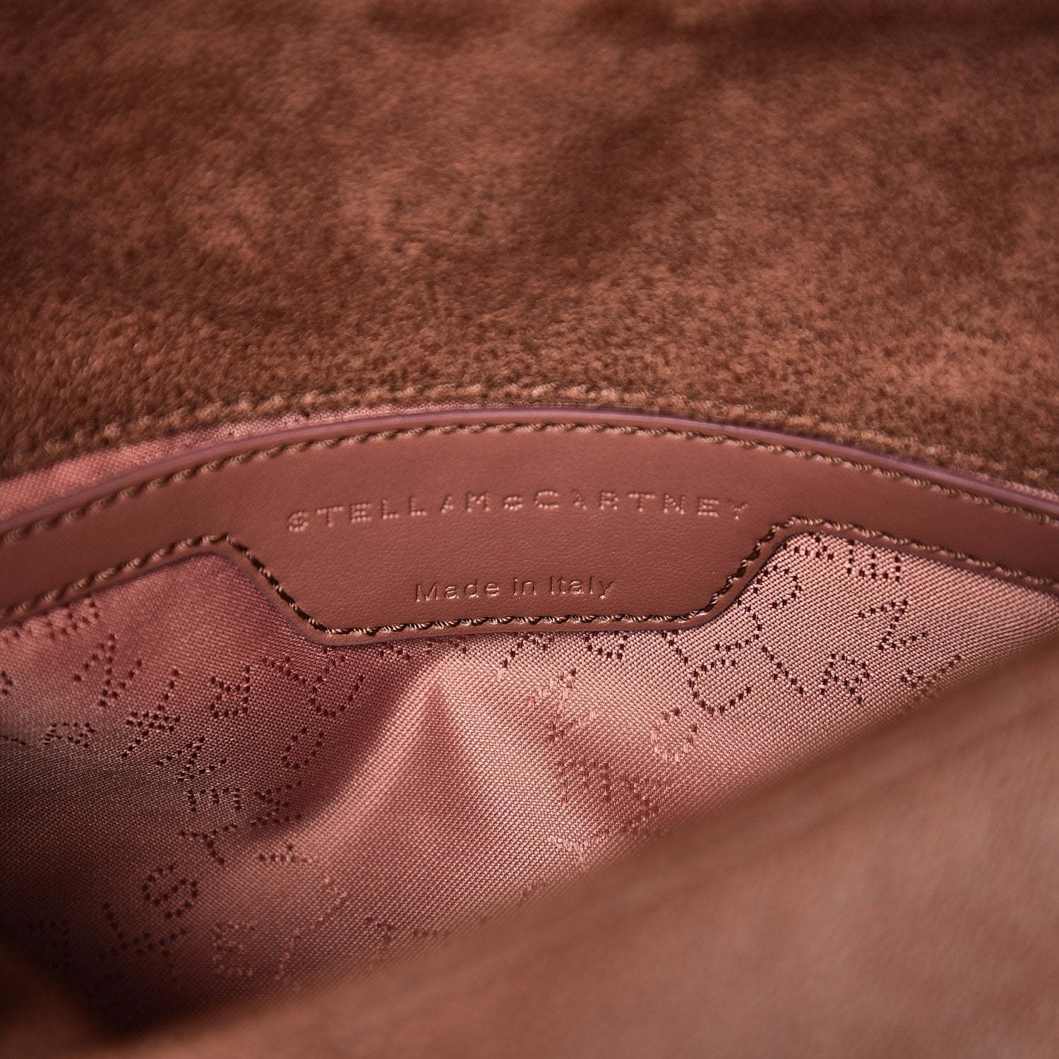 Stella McCartney Shaggy Deer Falabella Messenger Maple 6 of 7