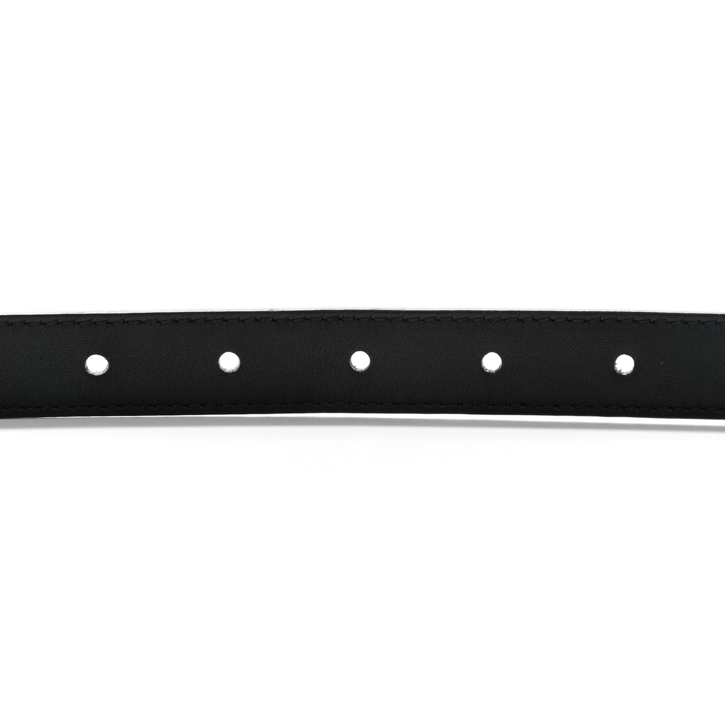 Calfskin Double G 20mm Belt 80 32 Black
