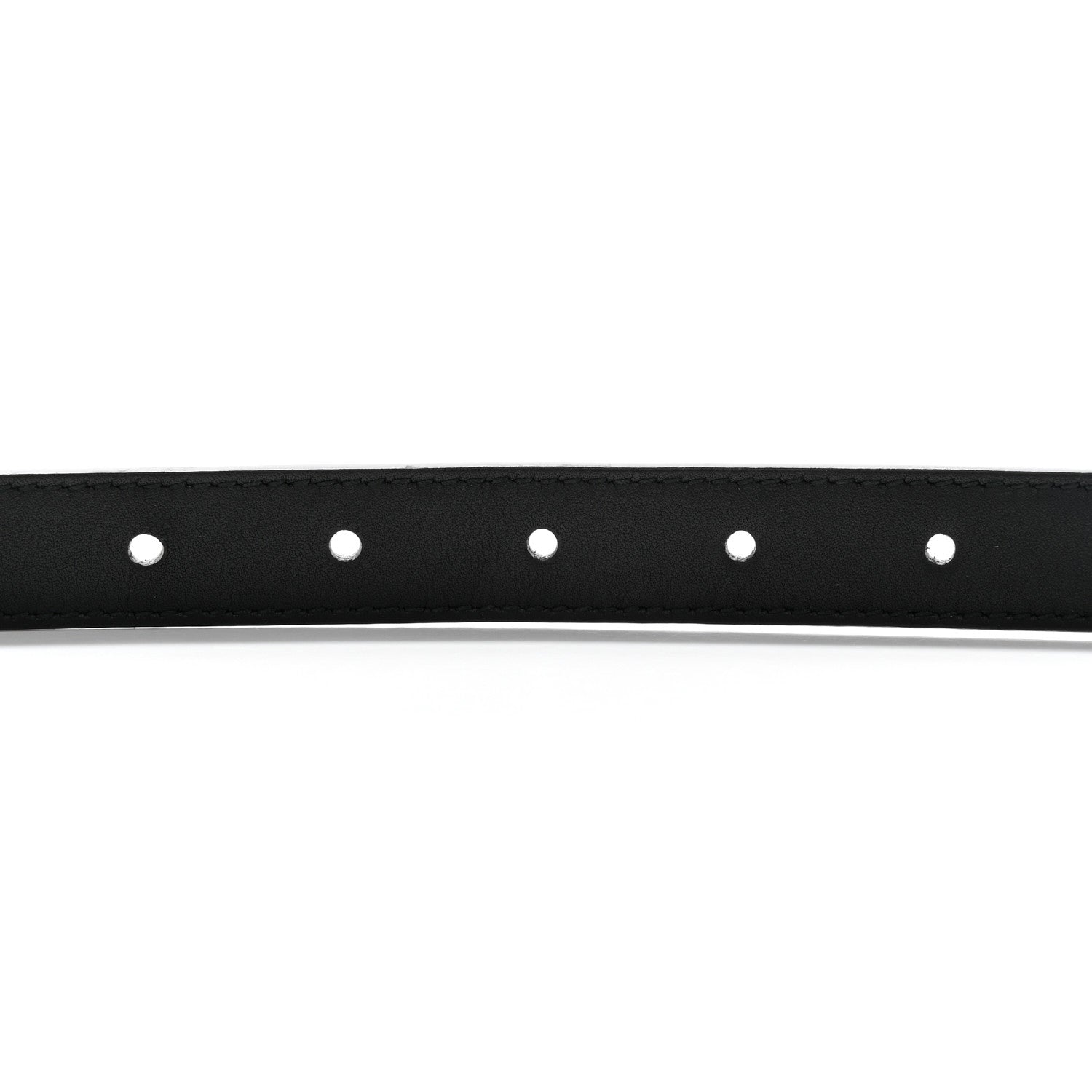 Gucci Calfskin Double G 20mm Belt 80 32 Black 3 of 7
