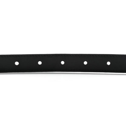 Gucci Calfskin Double G 20mm Belt 80 32 Black 3 of 7