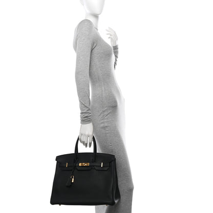 Hermes Togo Birkin 35 Black 2 of 10