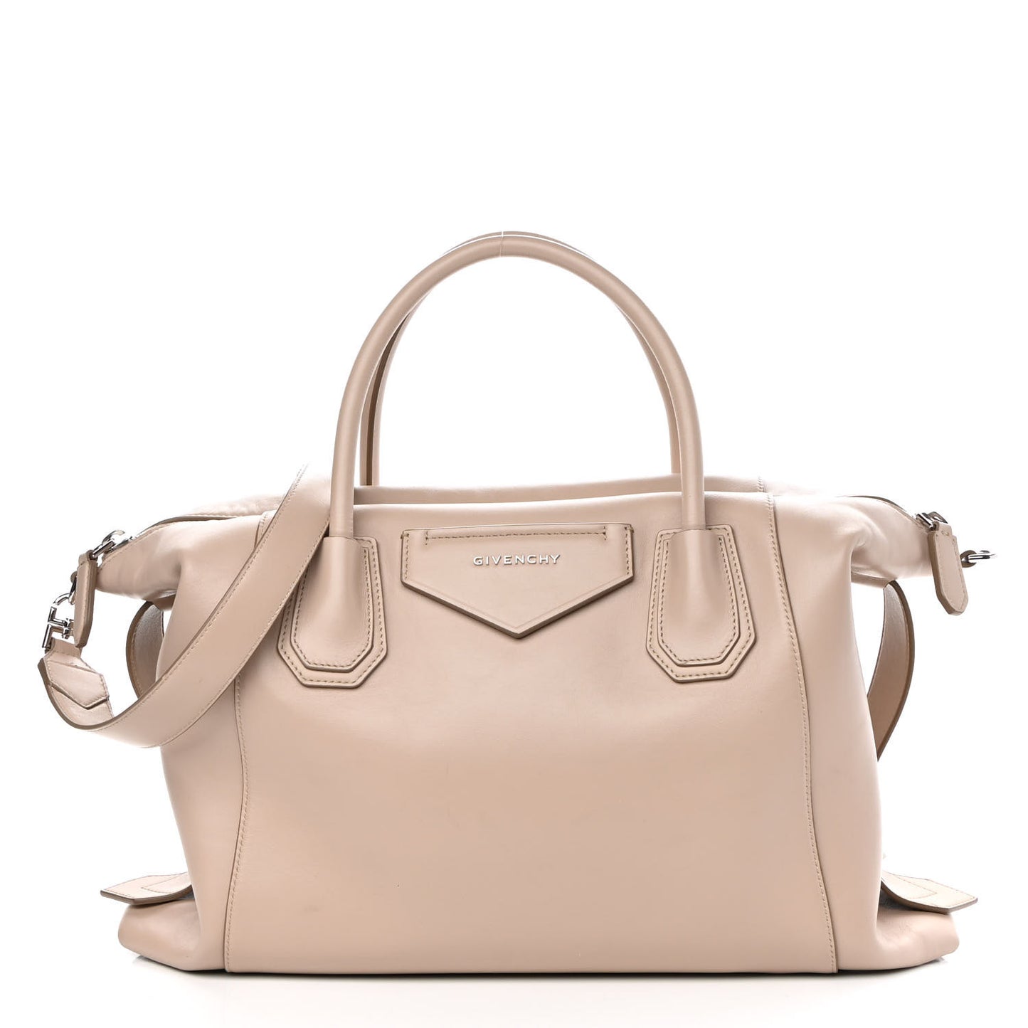 Smooth Calfskin Medium Soft Antigona Dune