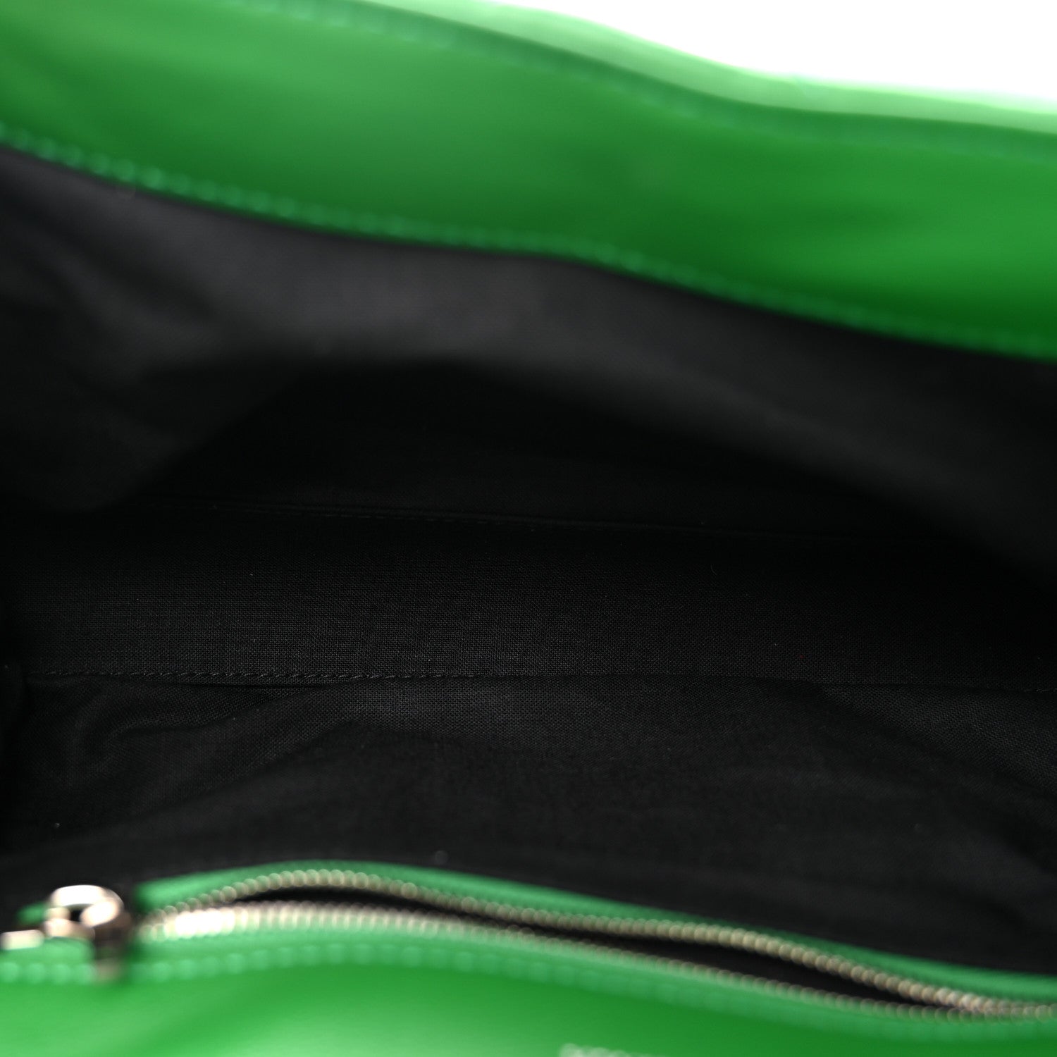Balenciaga Nappa Calfskin Quilted Touch B Puffy Clutch Leaf Green 5 of 10