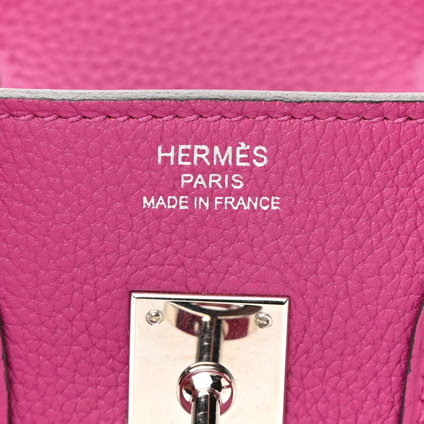 Togo Birkin 25 Rose Pourpre
