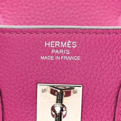 Hermes Togo Birkin 25 Rose Pourpre 6 of 10