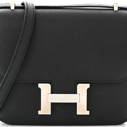 Hermes Epsom Constance 18 Black 9 of 12