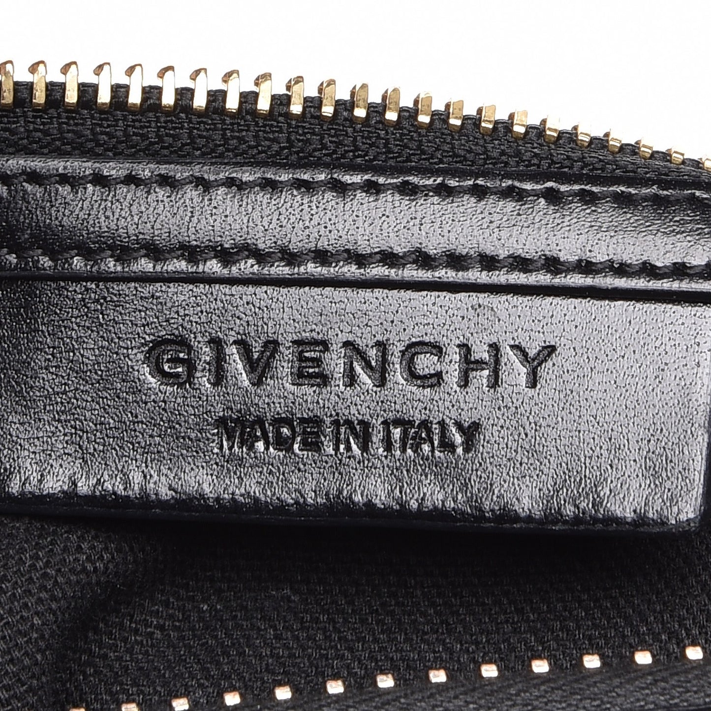 Shiny Lord Calfskin Medium Antigona Black