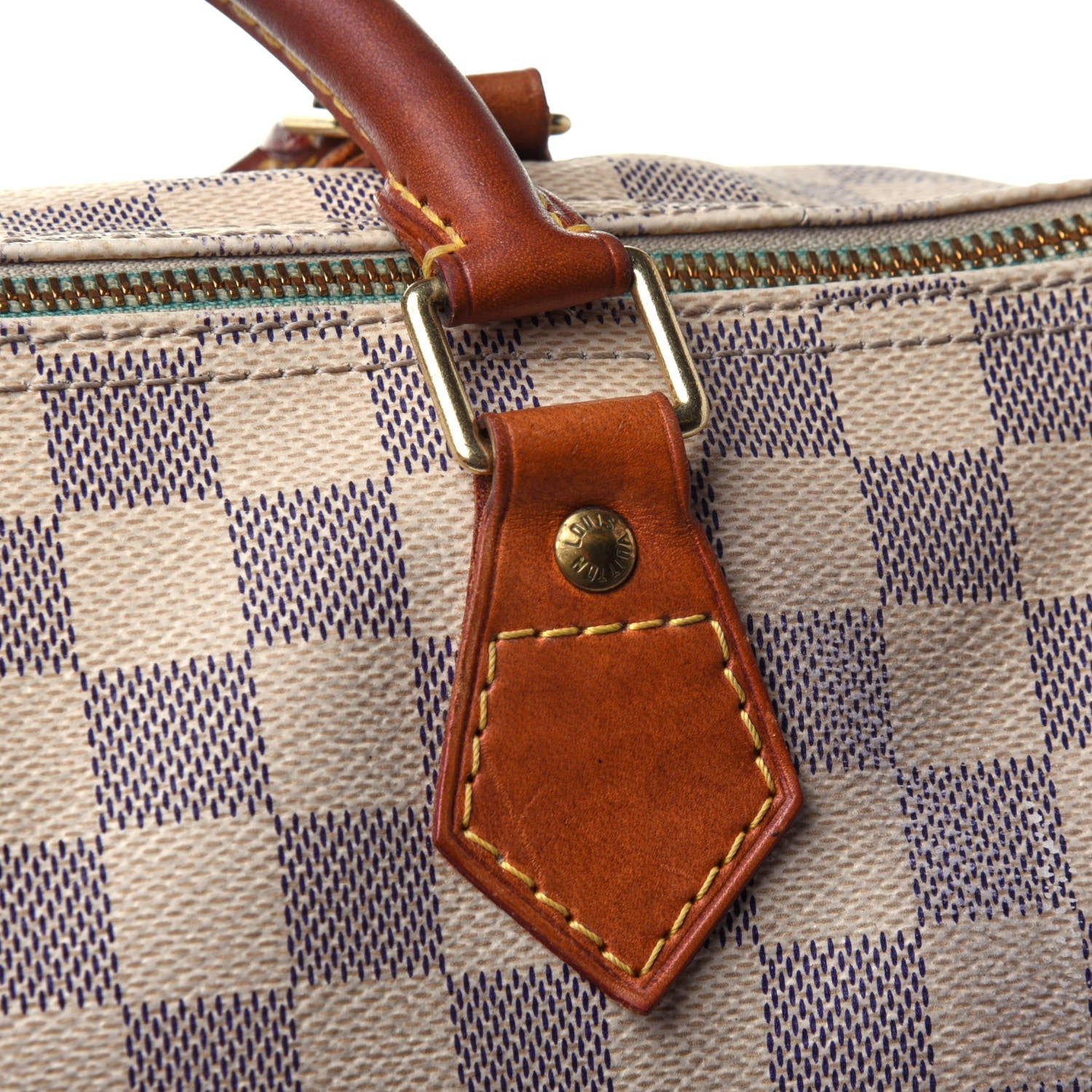 Louis Vuitton Damier Azur Speedy 30 10 of 12