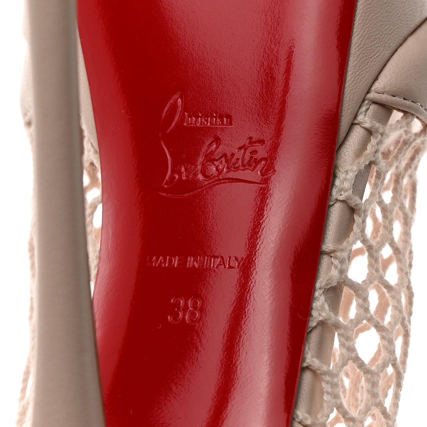 Nappa Resille Plougesta Alta 150 Sandals 38 Leche