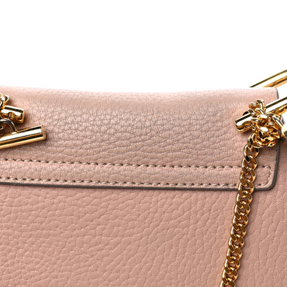 Chloe Grained Lambskin Mini Drew Shoulder Bag Misty Rose 11 of 11