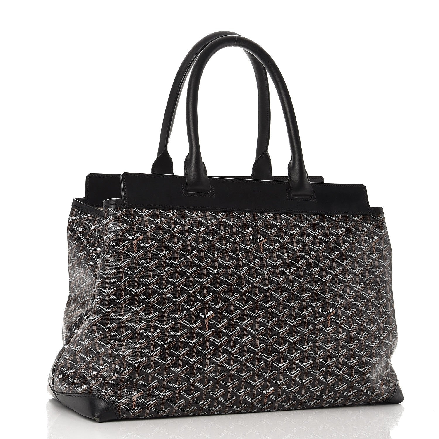 Goyard Goyardine Bellechasse GM Tote Black 3 of 12