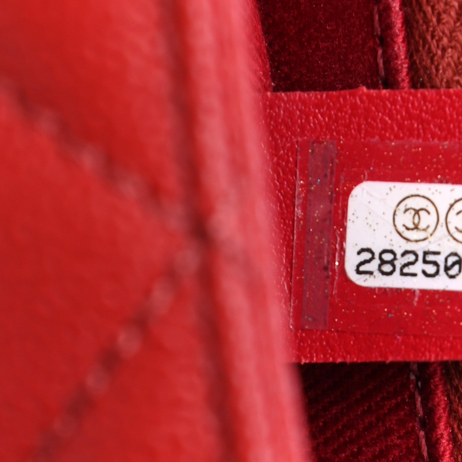 Chanel Caviar Lizard Embossed Quilted Small Coco Handle Flap Red 6 of 6