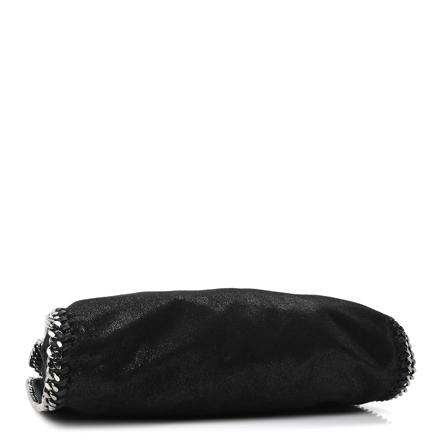 Shaggy Deer Falabella Fold Over Tote  Black
