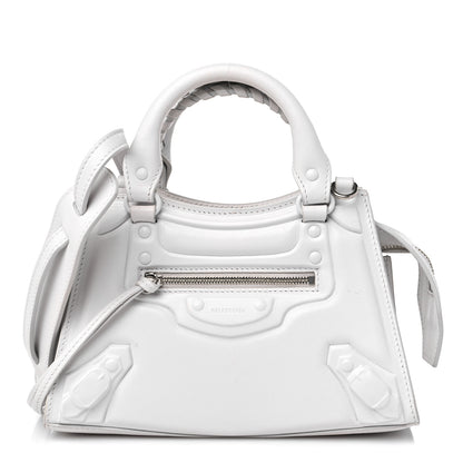 Balenciaga Smooth Calfskin Neo Classic Mini City Chalky White 1 of 15