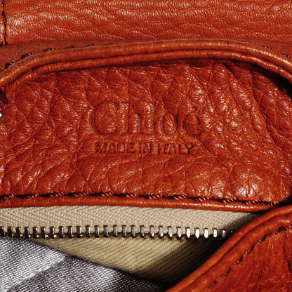 Chloe Calfskin Medium Paddington Satchel Whiskey 10 of 10