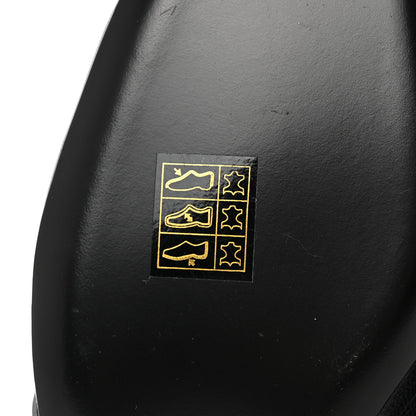 Hermes Goatskin Oz Mules 37.5 Black 7 of 11
