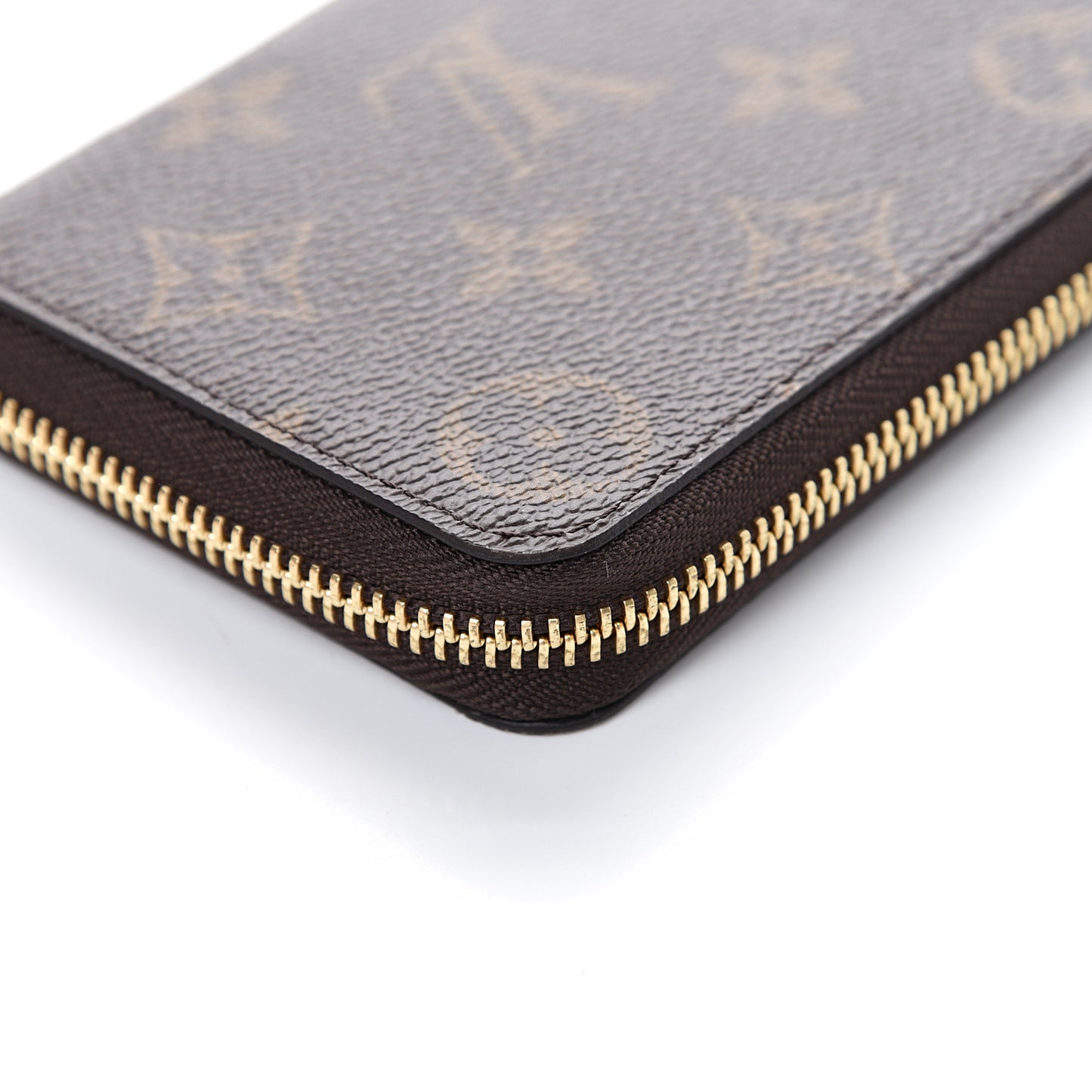Monogram Clemence Wallet Rose Ballerine