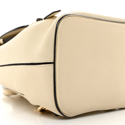 Chloe Suede Calfskin Mini Faye Backpack Off White 10 of 14