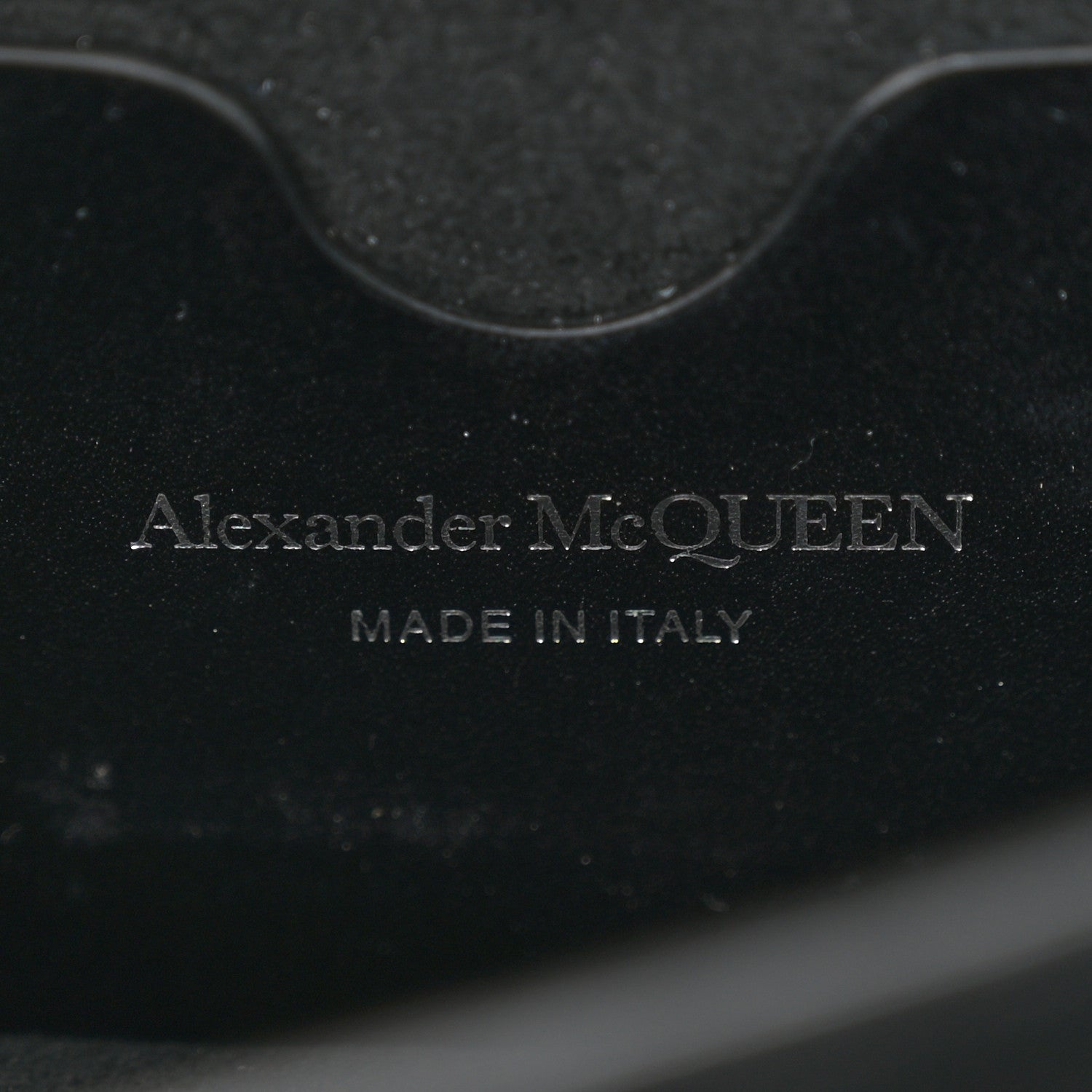 Alexander McQueen Calfskin Knuckle Crossbody Black 6 of 14
