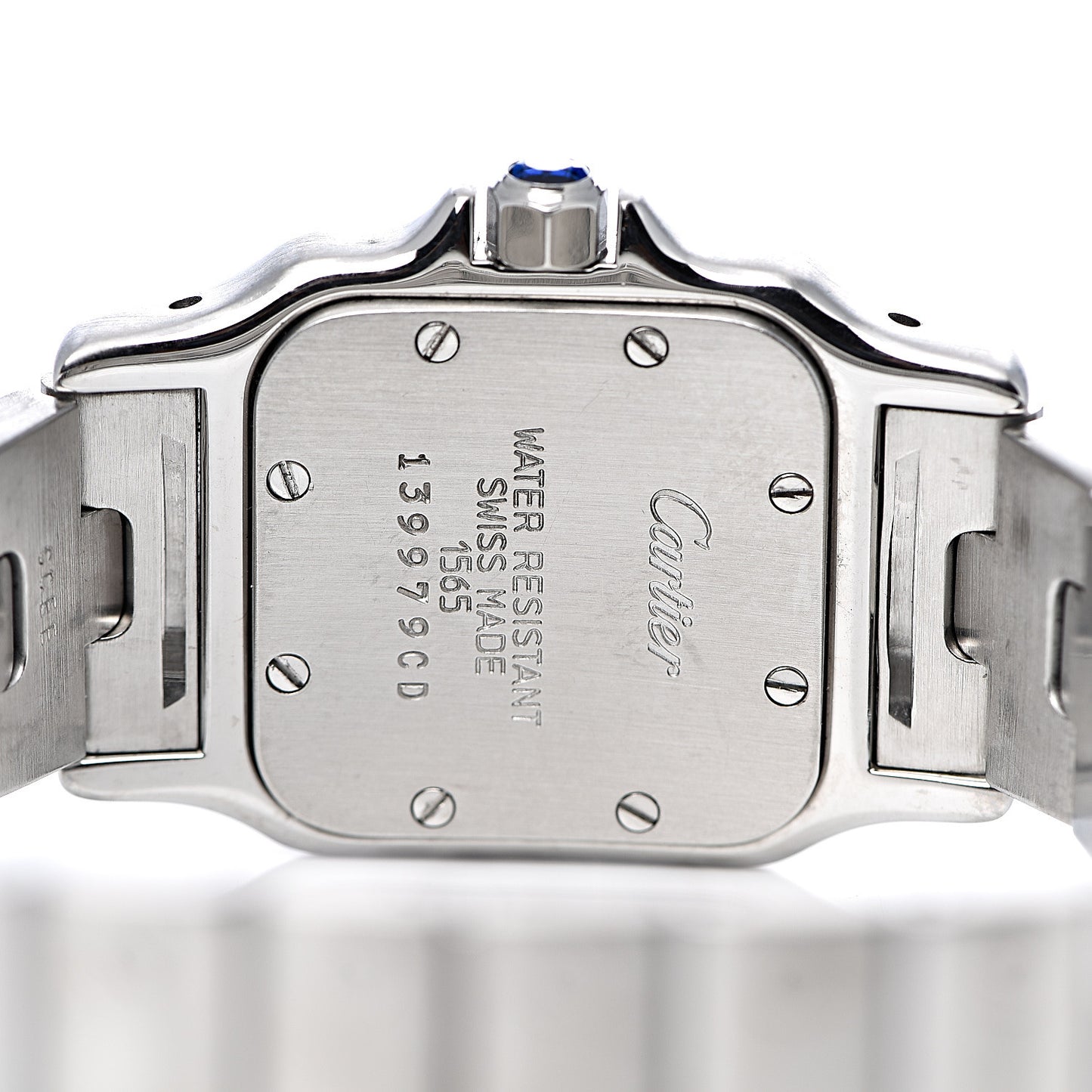 Stainless Steel 24mm Santos de Cartier Galbee Quartz Watch