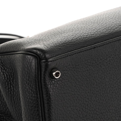 Hermes Taurillon Clemence Kelly Retourne 35 Black 11 of 23