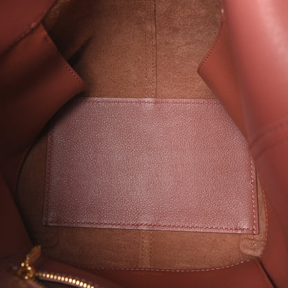 Delvaux Grained Calfskin Mini So Cool Satchel Pink 5 of 9