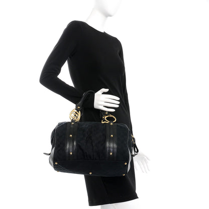 Gucci Monogram Medium Interlocking Boston Black 2 of 14