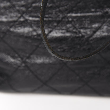 Chanel Glazed Calfskin Large On The Road Tote Black 15 of 17