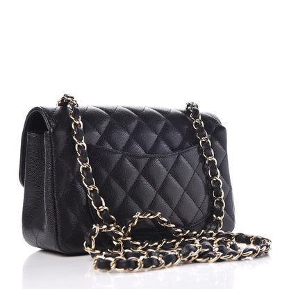 Chanel Caviar Quilted Mini Rectangular Flap Black 3 of 8