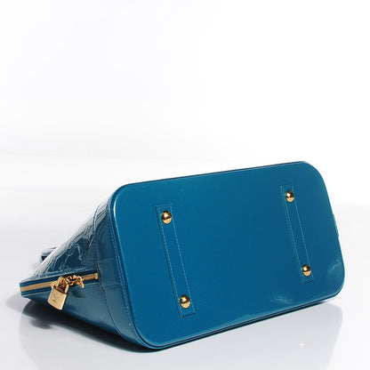Louis Vuitton Vernis Alma GM Blue Galactic 4 of 7