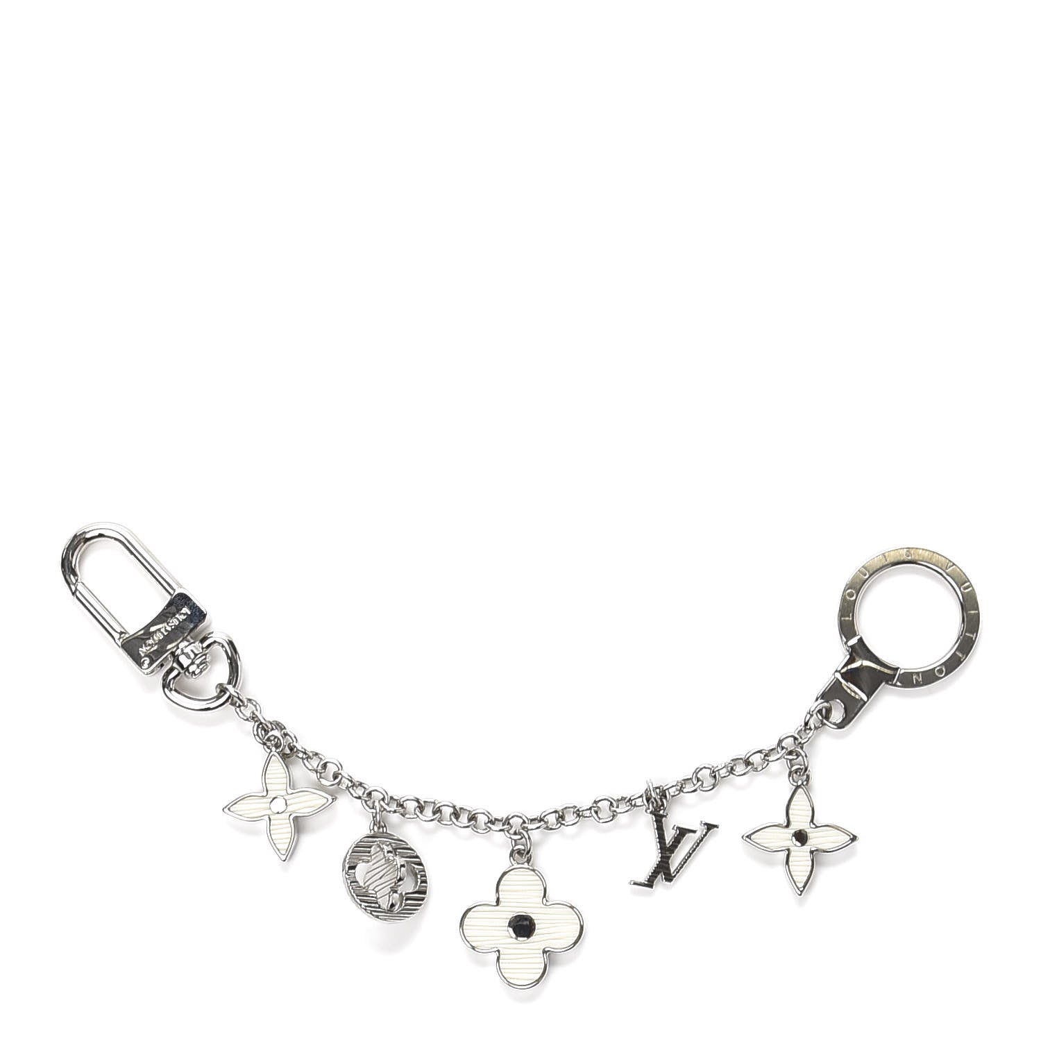 Louis Vuitton Fleur d'Epi Bag Charm Chain Ivory 1 of 6