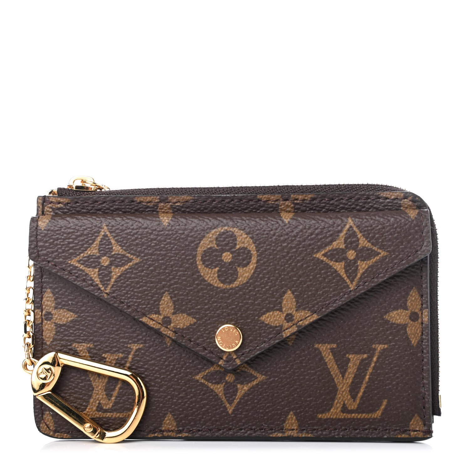 Louis Vuitton Monogram Recto Verso Card Holder Black 1 of 7