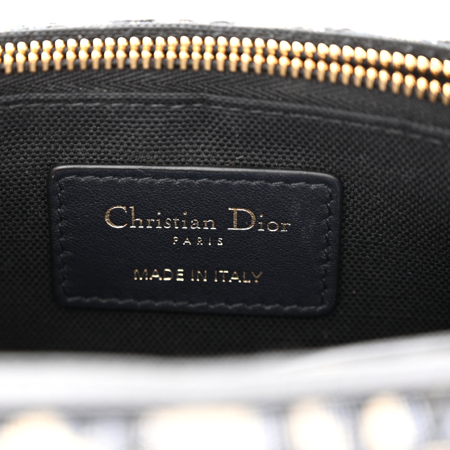 Christian Dior Oblique 30 Montaigne 2-In-1 Pouch Blue 6 of 10