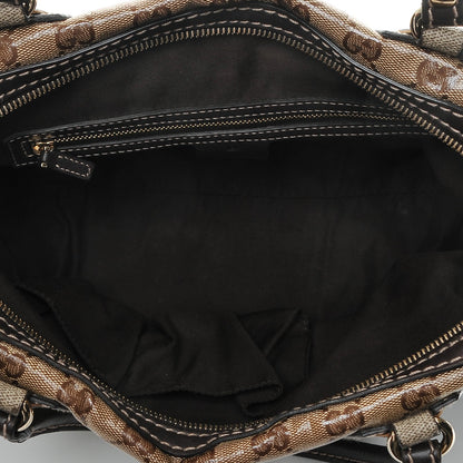 Gucci Crystal Monogram Medium Mix Dark Brown 5 of 6