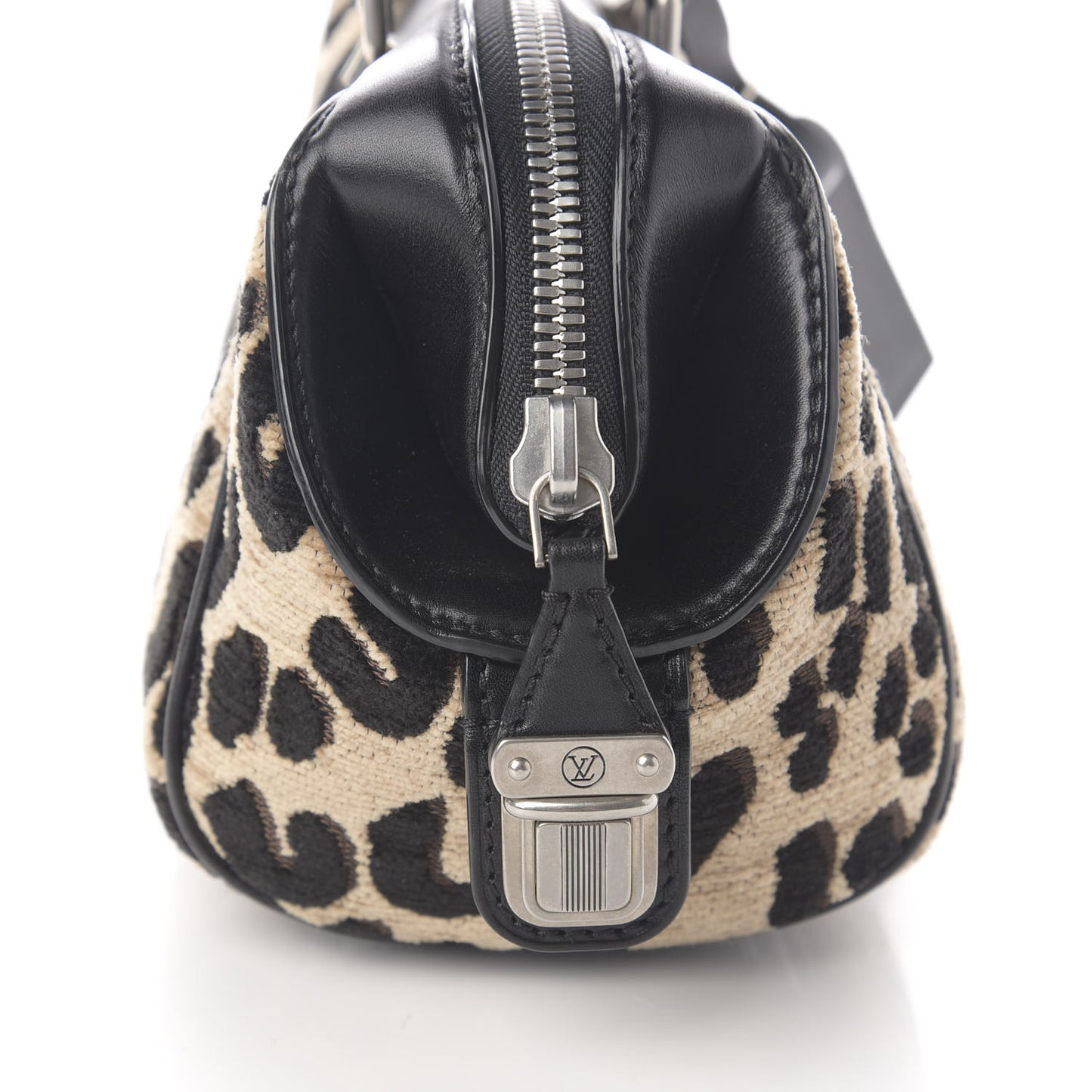 Jacquard Velvet Leopard Print Stephen Sprouse Baby Bag
