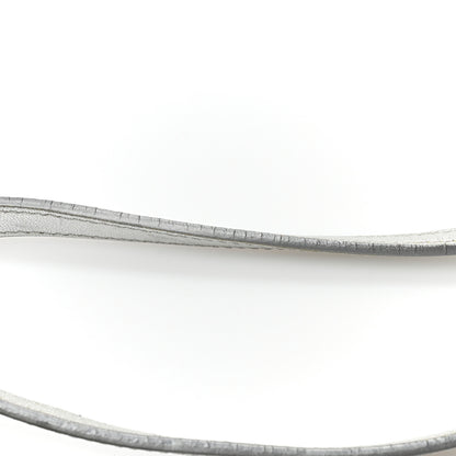 Celine Metallic Lambskin Large Trio Crossbody Bag Silver 17 of 17