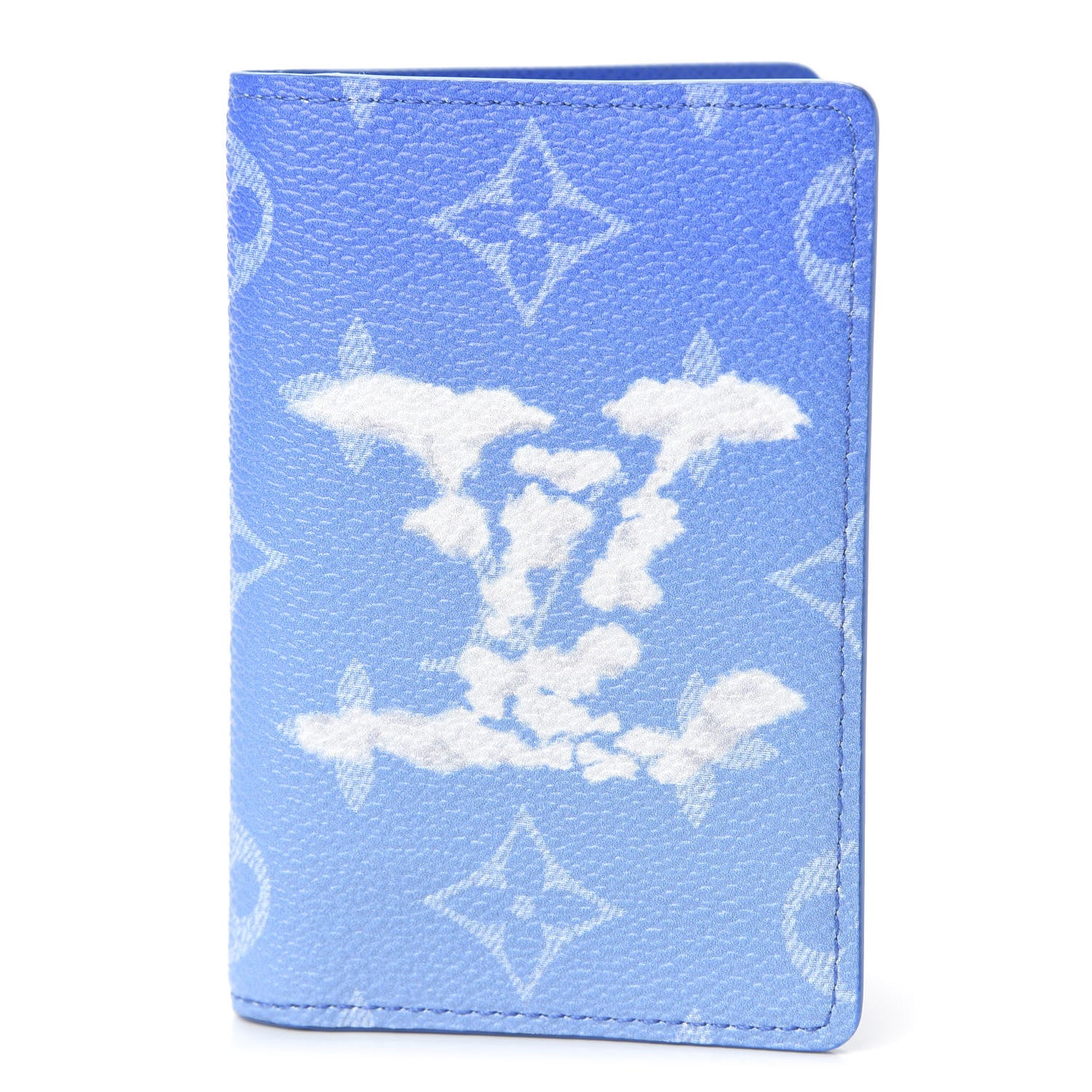 Louis Vuitton Monogram Clouds Pocket Organizer Blue 1 of 10