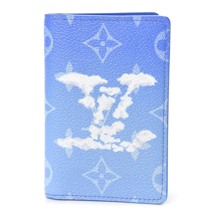Louis Vuitton Monogram Clouds Pocket Organizer Blue 1 of 10