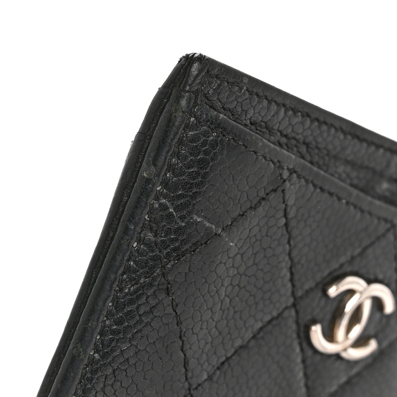 Chanel Caviar Quilted Card Holder Black 10 of 14
