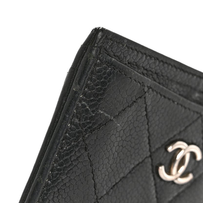 Chanel Caviar Quilted Card Holder Black 10 of 14