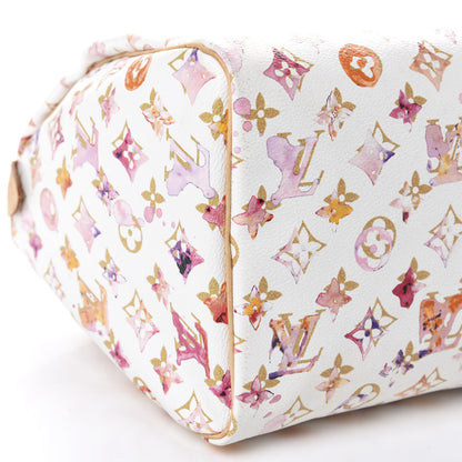 Louis Vuitton Watercolor Aquarelle Speedy 30 White 7 of 19