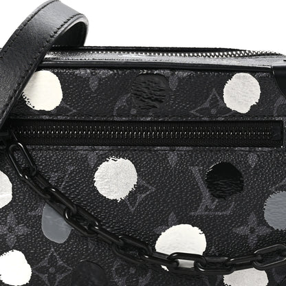 Louis Vuitton LV X YK Monogram Eclipse Dots Mini Soft Trunk Black Silver 7 of 9