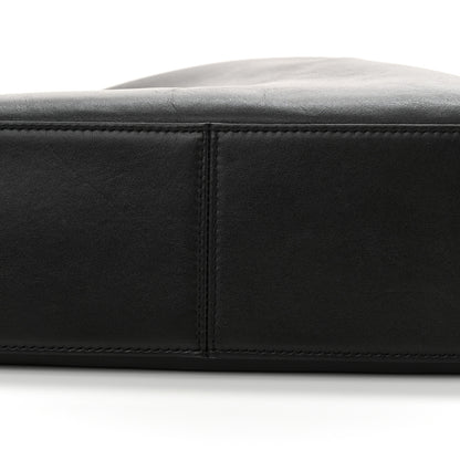 Givenchy Smooth Calfskin Medium Moon Cut Out Shoulder Bag Black 11 of 12