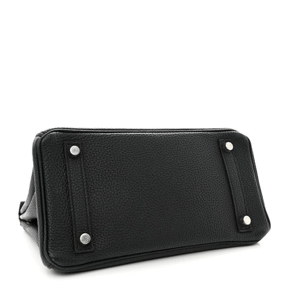 Hermes Togo Birkin 25 Black 4 of 11