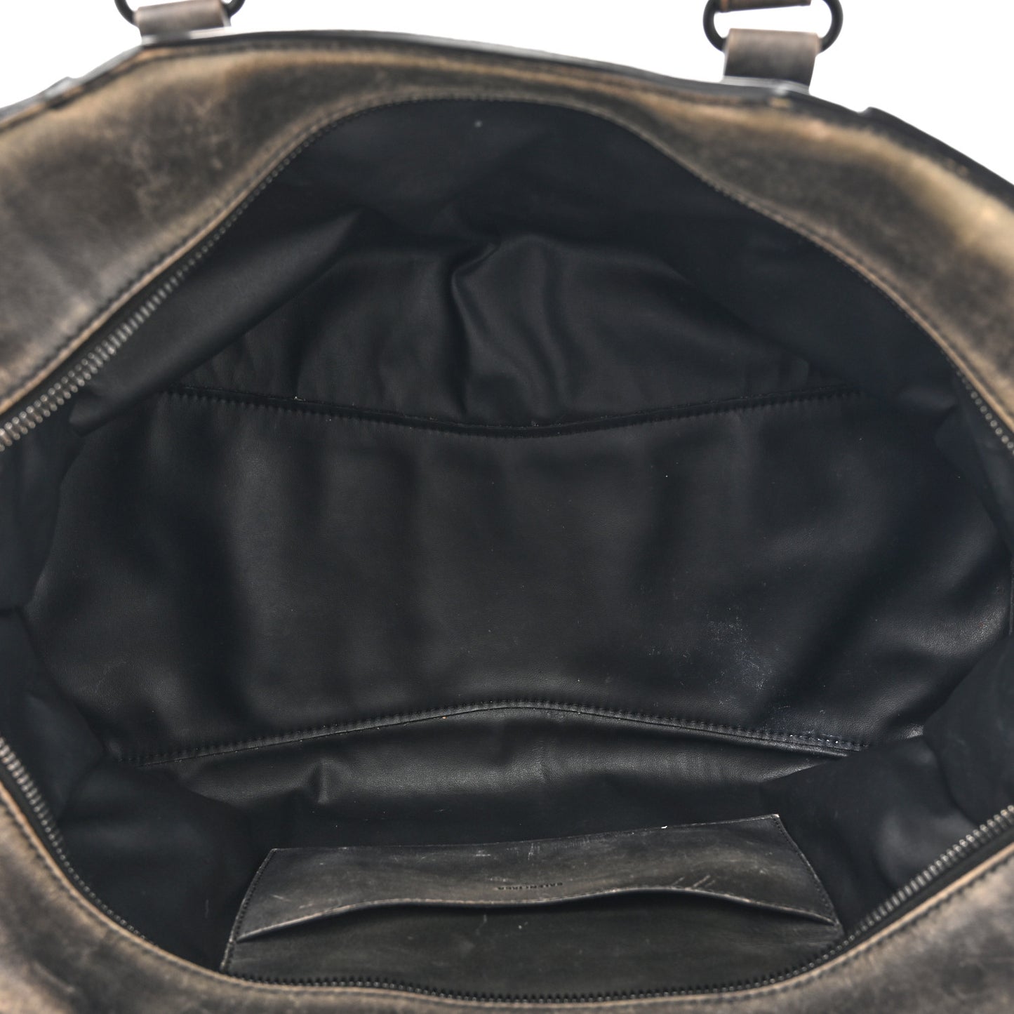 Used Calfskin Rust Hardware Neo Classic City Black