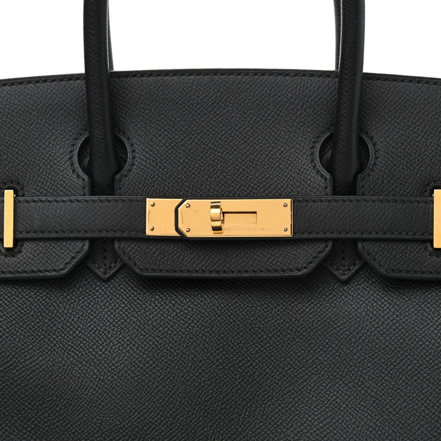 Epsom Birkin 30 Black